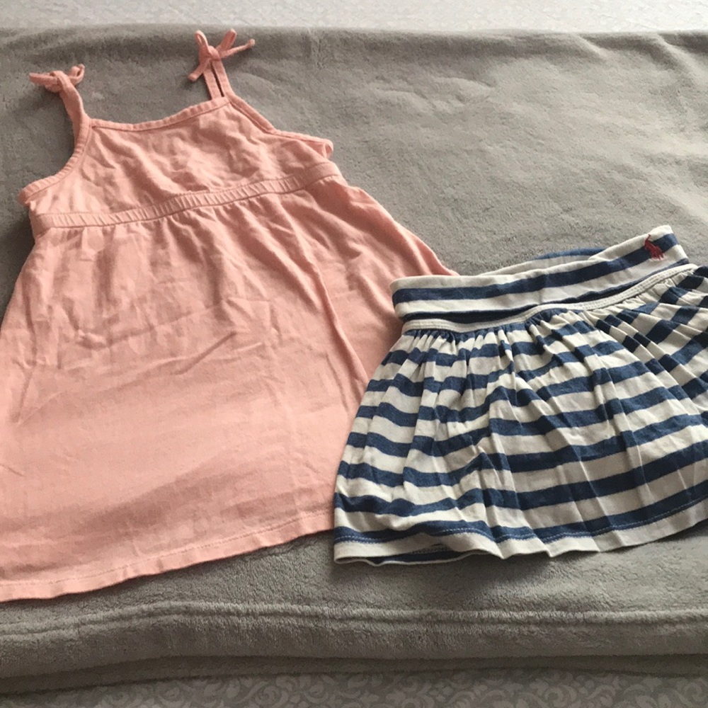Dress and skirt